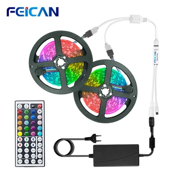 LED Lights Tape 5050 10M Kit Diode Tape/Power Supply 12V/RGB Controller 12V address led strip ruban led Backlight Neon Ribbon
LED Lights Tape 5050 10M Kit Diode Tape/Power Supply 12V/RGB Controller 12V address led strip ruban led Backlight Neon Ribbon