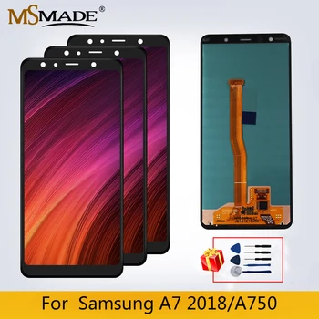 Original LCD For SAMSUNG Galaxy A7 2018 SM-A750F A750F A750 LCD Display Touch Screen For Samsung A7 2018 Display
Original LCD For SAMSUNG Galaxy A7 2018 SM-A750F A750F A750 LCD Display Touch Screen For Samsung A7 2018 Display