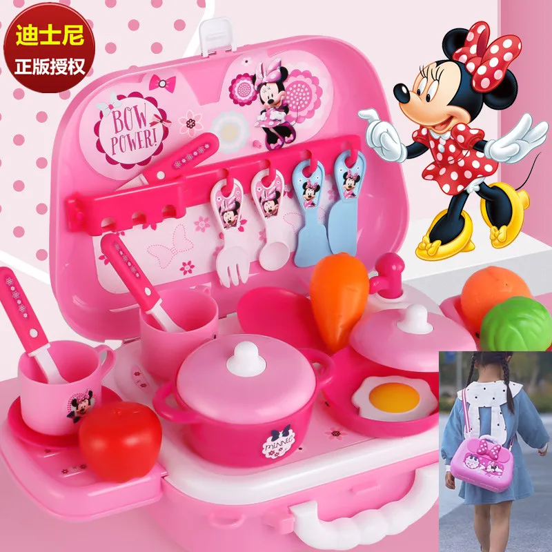 Disney Genuine Minnie Backpack Kitchenware Simulation Kitchen Set Girl Cooking And Stir Fry Toy
Disney Genuine Minnie Backpack Kitchenware Simulation Kitchen Set Girl Cooking And Stir Fry Toy