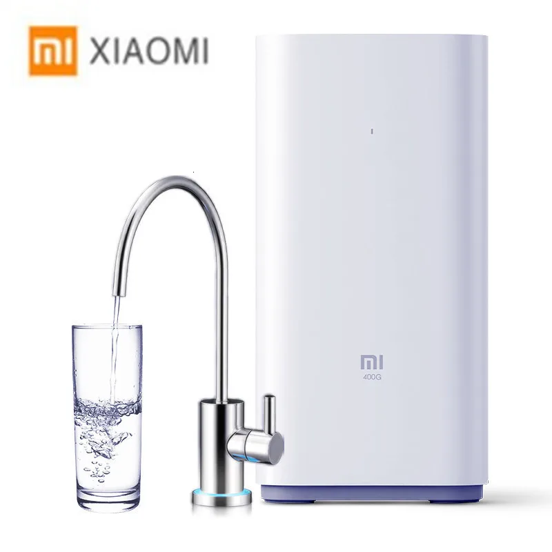 Xiaomi Original Countertop RO Water Purifier 400G Membrane Reverse Osmosis Water Filter System Technology Kitchen Type Household
Xiaomi Original Countertop RO Water Purifier 400G Membrane Reverse Osmosis Water Filter System Technology Kitchen Type Household