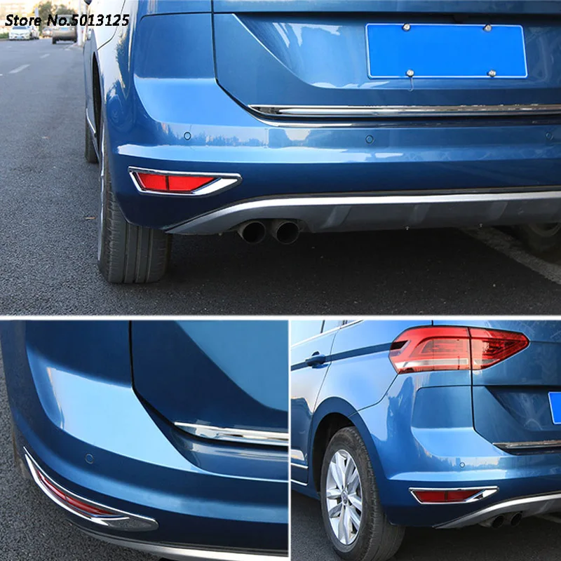 Car Rear Tail Back Fog Light cover Lamp Frame Stick ABS Chrome Trim Panel Car Accessories For Volkswagen VW Touran 2017 2018
Car Rear Tail Back Fog Light cover Lamp Frame Stick ABS Chrome Trim Panel Car Accessories For Volkswagen VW Touran 2017 2018