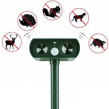 Ultrasonic Dog Repeller RC-510 0.12A Solar Power Repeller Announciator Insect Outdoor Electronic Ultrasonic Cat Repeller Animal
Ultrasonic Dog Repeller RC-510 0.12A Solar Power Repeller Announciator Insect Outdoor Electronic Ultrasonic Cat Repeller Animal