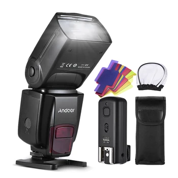 Andoer On-camera Speedlite Flash Light with Flash Trigger Color Filters Diffuser Universal For Fujifilm Olympus Nikon Canon
Andoer On-camera Speedlite Flash Light with Flash Trigger Color Filters Diffuser Universal For Fujifilm Olympus Nikon Canon