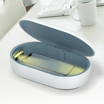 2 In1 UV Light Cell Phone Sterilizer with USB Charging Jewelry Watch Aromatherapy Function Disinfector IOS Android Smartphones
2 In1 UV Light Cell Phone Sterilizer with USB Charging Jewelry Watch Aromatherapy Function Disinfector IOS Android Smartphones