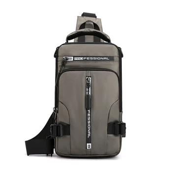 Branded Multifunction Men Chest Bags New Unisex Cross Body Bags With USB Charging Waterproof Nylon Chest Pack Male Knapsack
Branded Multifunction Men Chest Bags New Unisex Cross Body Bags With USB Charging Waterproof Nylon Chest Pack Male Knapsack