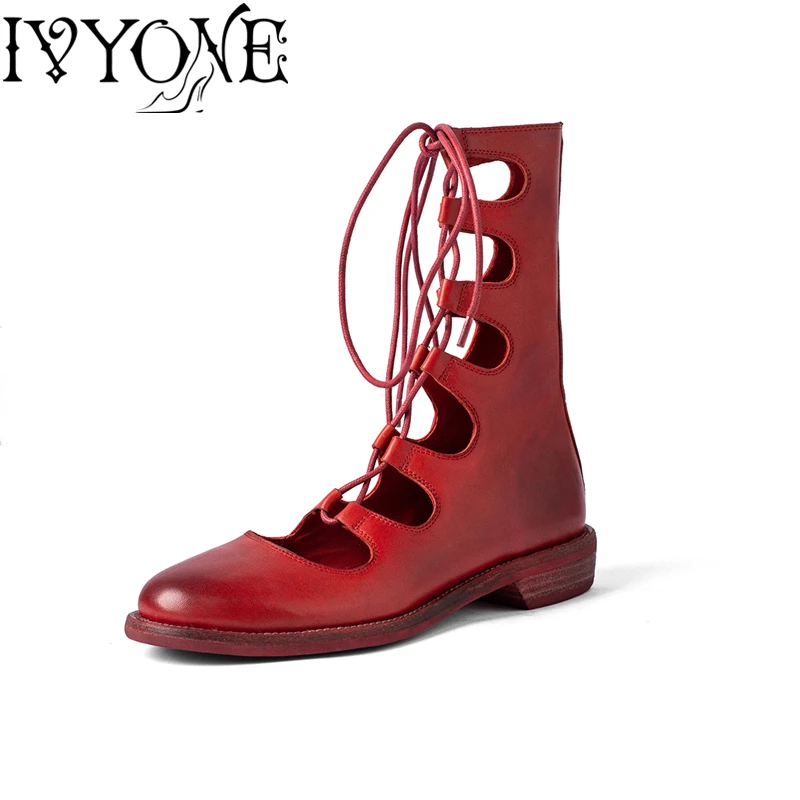 Gladiator Women Summer Boots Gladiator Roman Sandals Genuine Horse Leather Round Toe Block Heels Crossed Strap Women Shoes
Gladiator Women Summer Boots Gladiator Roman Sandals Genuine Horse Leather Round Toe Block Heels Crossed Strap Women Shoes