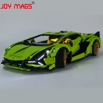 JOY MAGS Only Led Light Kit For Lambogini Sián FKP 37 Toys Lighting Set Compatible With 42115 (NOT Include Model)
JOY MAGS Only Led Light Kit For Lambogini Sián FKP 37 Toys Lighting Set Compatible With 42115 (NOT Include Model)