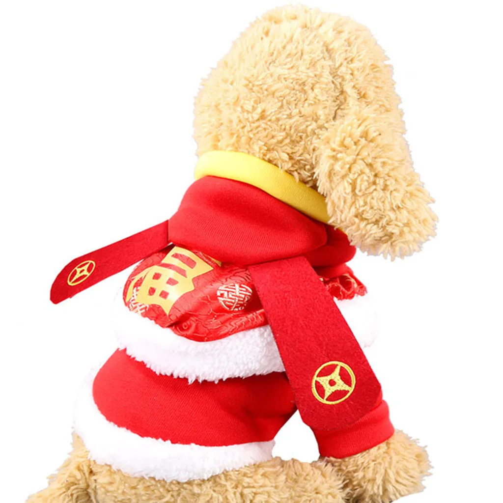 Одежда для домашних животных M/l/xl новогодний костюм милая мультяшная одежда