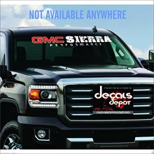 For WINDSHIELD DECAL BANNER Fits GMC SIERRA 1500, 2500 HD, 3500 HD Any Year
For WINDSHIELD DECAL BANNER Fits GMC SIERRA 1500, 2500 HD, 3500 HD Any Year