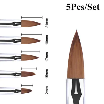 5 Pcs Acrylic Carving Flower Pen UV Gel Drawing Brush Multi-Size Black Handle Panting Drawing for Nail Art Design Tool
5 Pcs Acrylic Carving Flower Pen UV Gel Drawing Brush Multi-Size Black Handle Panting Drawing for Nail Art Design Tool