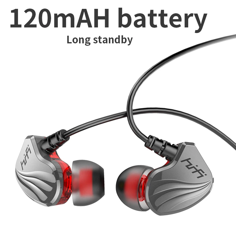 Bluetooth Wireless Earphones Sports Headset Neckband in-ear Bass Sound Waterproof Headphone with Microphone
Bluetooth Wireless Earphones Sports Headset Neckband in-ear Bass Sound Waterproof Headphone with Microphone