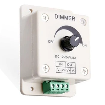 2pcs Manual Knob Switch LED Dimmers 12V-24V 8A PWM Digital Dimming Lighting Part 2*12V-24V 8A Dimmers 2020 New Arrival
2pcs Manual Knob Switch LED Dimmers 12V-24V 8A PWM Digital Dimming Lighting Part 2*12V-24V 8A Dimmers 2020 New Arrival