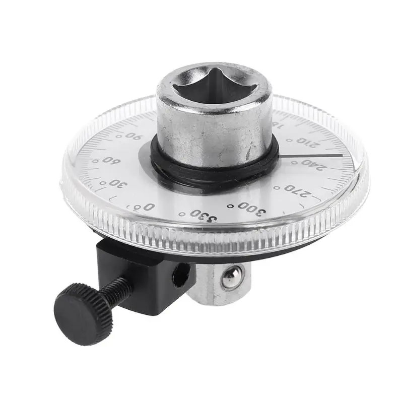 Torque Angle Ruler Protractor 360 Degree 1/2 Inch Drive Meter Auto Angle Rotation Measure Tool with Wrench Angle Measurment
Torque Angle Ruler Protractor 360 Degree 1/2 Inch Drive Meter Auto Angle Rotation Measure Tool with Wrench Angle Measurment