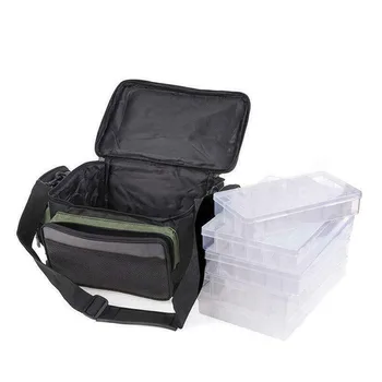 Lure Zipper Large Capacity Reel Fishing Tackle Pouch Camera Shoulder Bag Storage Pack Messenger Rod Holdall Outdoor Oxford
Lure Zipper Large Capacity Reel Fishing Tackle Pouch Camera Shoulder Bag Storage Pack Messenger Rod Holdall Outdoor Oxford