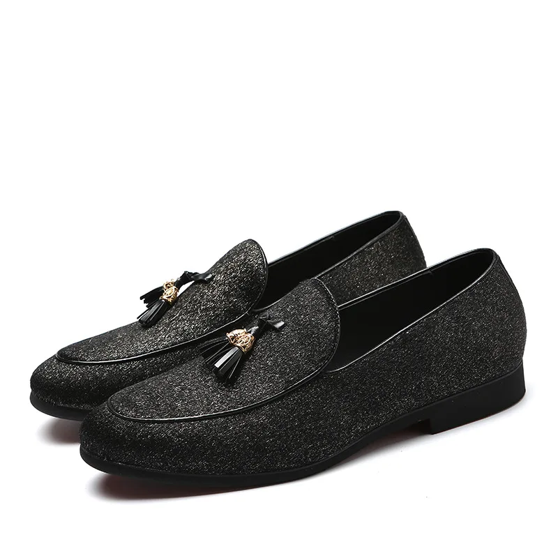 Nice Pop Fashion Tassel Fringe Red Bottom Casual Shoes Mens Low Heel Slip-on Loafers Night Club Party Shoes Big Size 38-58
Nice Pop Fashion Tassel Fringe Red Bottom Casual Shoes Mens Low Heel Slip-on Loafers Night Club Party Shoes Big Size 38-58