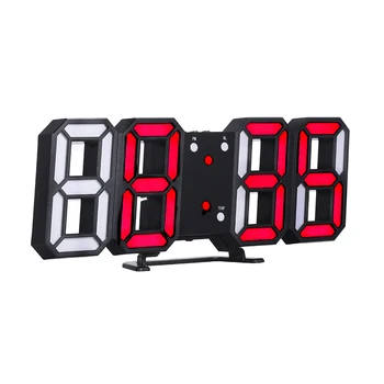 3D LED Digital Clock Glowing Night Mode Brightness Adjustable Electronic Table Clock 24/12 Hour Display Alarm Clock Wall Hanging
3D LED Digital Clock Glowing Night Mode Brightness Adjustable Electronic Table Clock 24/12 Hour Display Alarm Clock Wall Hanging