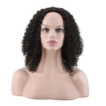 Synthetic Heat Resistant Short Curly Afro African Curly Hair For Black Wig Hair Salon School Salon & Spa Equipment
Synthetic Heat Resistant Short Curly Afro African Curly Hair For Black Wig Hair Salon School Salon & Spa Equipment