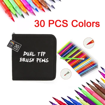 Oxford Bag Markers Pen Set Fineliner and Brush Dual Tip Pens Stationery Art Market Brush Pens for Drawing Manga Supplies
Oxford Bag Markers Pen Set Fineliner and Brush Dual Tip Pens Stationery Art Market Brush Pens for Drawing Manga Supplies