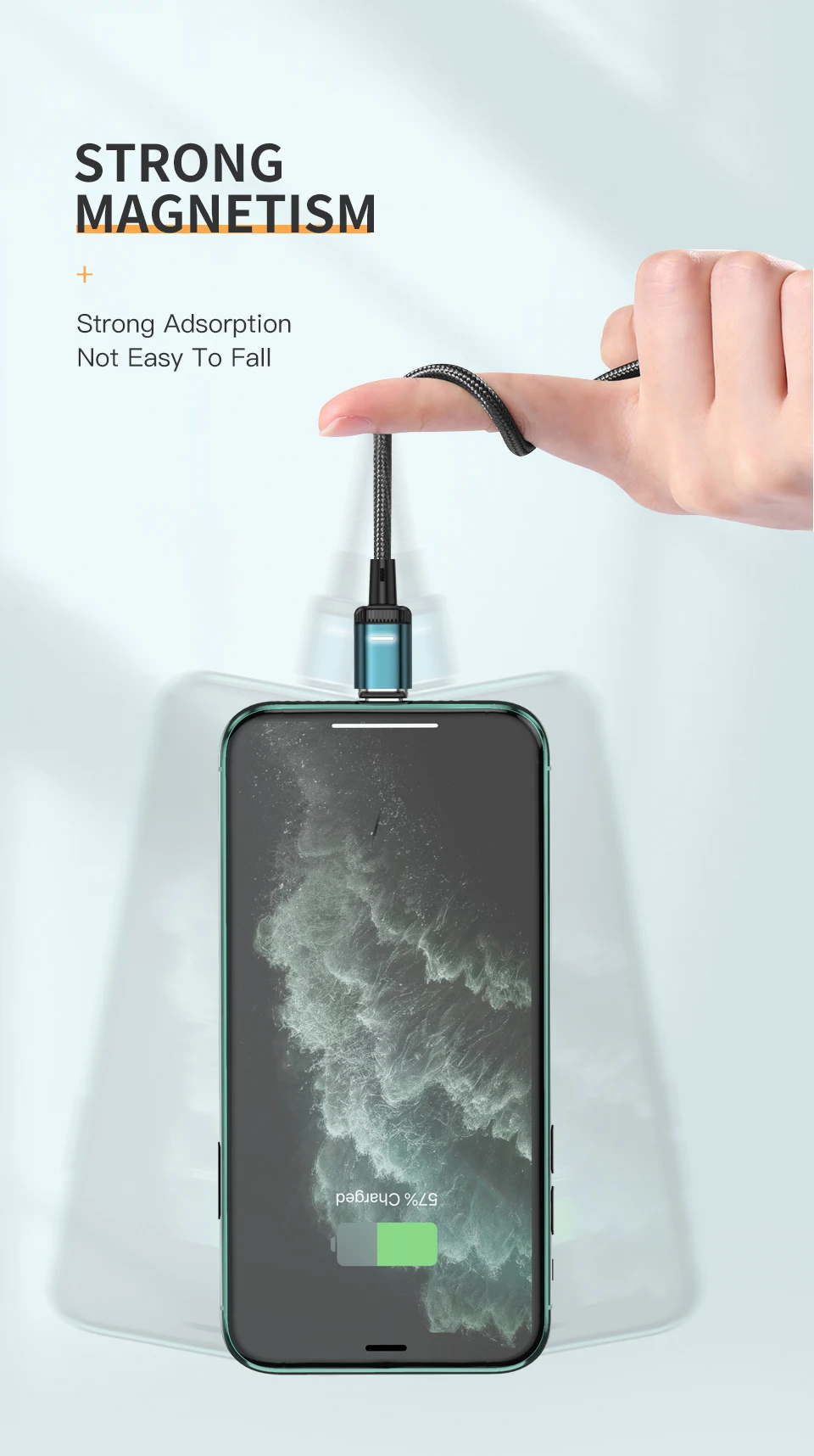 3A Magnetic Charging Cable 3 in 1 Kuulaa