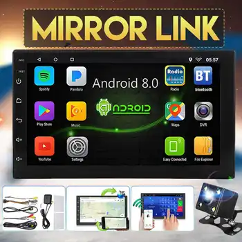 

Android 8.0 2 DIN 7" MP5 Player Android Quad Versatile Car Radio Built-in WiFi Bluetooth GPS With 32GB external 1080P