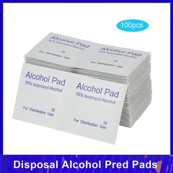 100pcs/box Disposal Alcohol Pred Pads Alcohol Wet Wipes Swabs for Musical Instrument Nail Art Computer Mobile Phone Cleaning
100pcs/box Disposal Alcohol Pred Pads Alcohol Wet Wipes Swabs for Musical Instrument Nail Art Computer Mobile Phone Cleaning