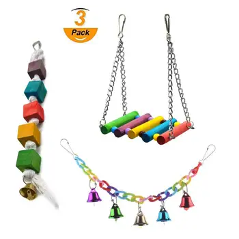 3pcs Explosive combination parrot toy bird toy 
3pcs Explosive combination parrot toy bird toy