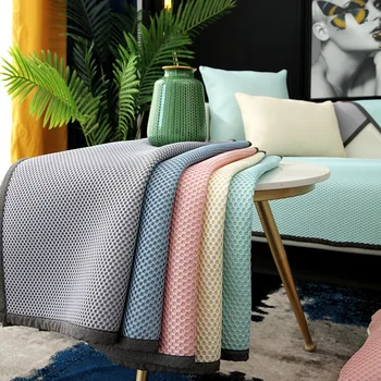 Nordic summer mat ice silk non-slip cool seat sofa cushion Breathable slipcover solid color Mesh ice-cold sofa cover custom made
Nordic summer mat ice silk non-slip cool seat sofa cushion Breathable slipcover solid color Mesh ice-cold sofa cover custom made