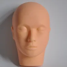Mannequin Flat Head Silicone Practice False Eyelash ExtensionsTools MakeUp Model Massage Training Head
Mannequin Flat Head Silicone Practice False Eyelash ExtensionsTools MakeUp Model Massage Training Head