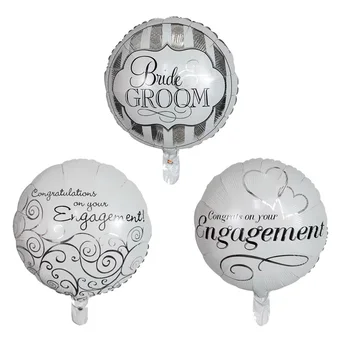 10pcs 18inch German Bride Groom Wedding Favors Round Foil Balloons Mariage Engaged love Valentine's Day Event Party Supplies
10pcs 18inch German Bride Groom Wedding Favors Round Foil Balloons Mariage Engaged love Valentine's Day Event Party Supplies