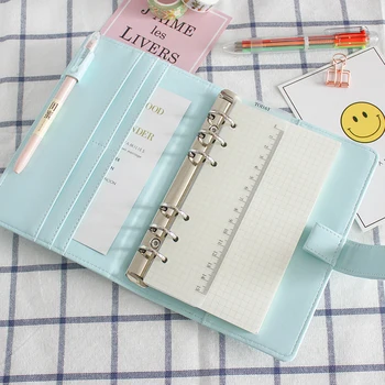 Macarons PU binder A5 A6 notebook Diary Schedule book planner diary Loose-leaf binder cute School supplies
Macarons PU binder A5 A6 notebook Diary Schedule book planner diary Loose-leaf binder cute School supplies