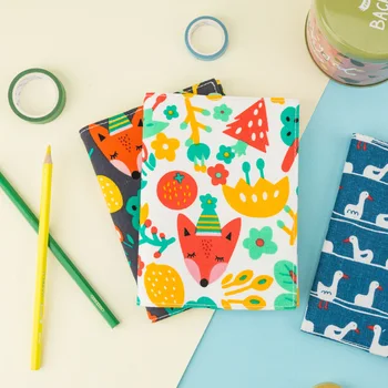Kinbor A6 Notebook Cover Cute Fabric Shell Note for HO-BO Journals Planner Protection Accessories Girly School Stationery
Kinbor A6 Notebook Cover Cute Fabric Shell Note for HO-BO Journals Planner Protection Accessories Girly School Stationery