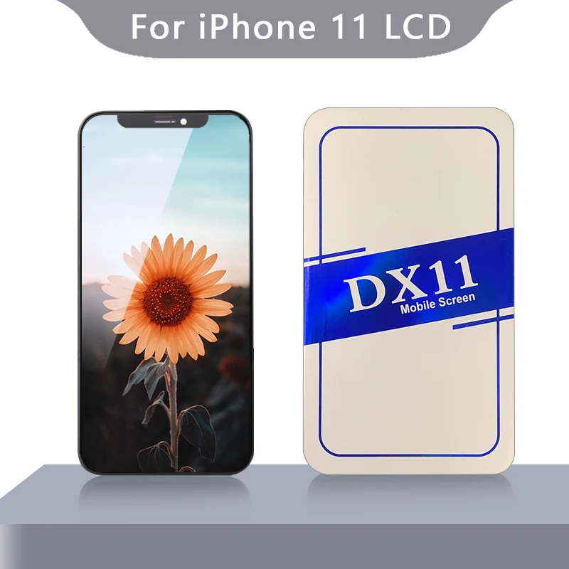 OEM AAA for iPhone 11 Screen LCD 3D TouchDigitizer Assembly No Dead Pixel Replacement 6.1 LCD Display Original Quality Pantalla
OEM AAA for iPhone 11 Screen LCD 3D TouchDigitizer Assembly No Dead Pixel Replacement 6.1 LCD Display Original Quality Pantalla
