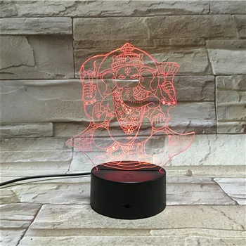 3D Lamp Battery Powered Hinduism Ganesha Color Changing with Remote for Living Room Decoration Led Night Light Lamp for Kids
3D Lamp Battery Powered Hinduism Ganesha Color Changing with Remote for Living Room Decoration Led Night Light Lamp for Kids