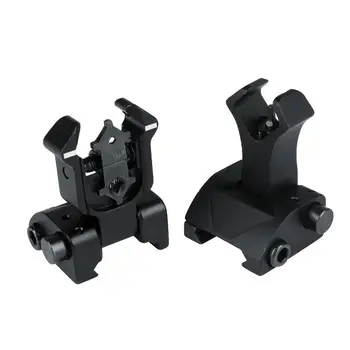 Hunting Tactical fast migration folding mechanical quasi-star Flip up Front Rear Iron Sight
Hunting Tactical fast migration folding mechanical quasi-star Flip up Front Rear Iron Sight