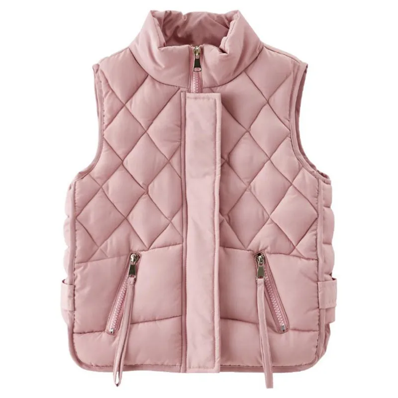 DFXD New Girls Winter Vests 2019 Fashion Sleeveless Soild Thicken Warm Zipper Cotton Padded Waistcoat3-12Yrs Big Girls Clothes
DFXD New Girls Winter Vests 2019 Fashion Sleeveless Soild Thicken Warm Zipper Cotton Padded Waistcoat3-12Yrs Big Girls Clothes