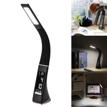 5W LED Touch Table Lamp Alarm Clock Calendar Time Temperature Display 3 Levels Brightness Dimmable Table Lamp Desk Lamp
5W LED Touch Table Lamp Alarm Clock Calendar Time Temperature Display 3 Levels Brightness Dimmable Table Lamp Desk Lamp