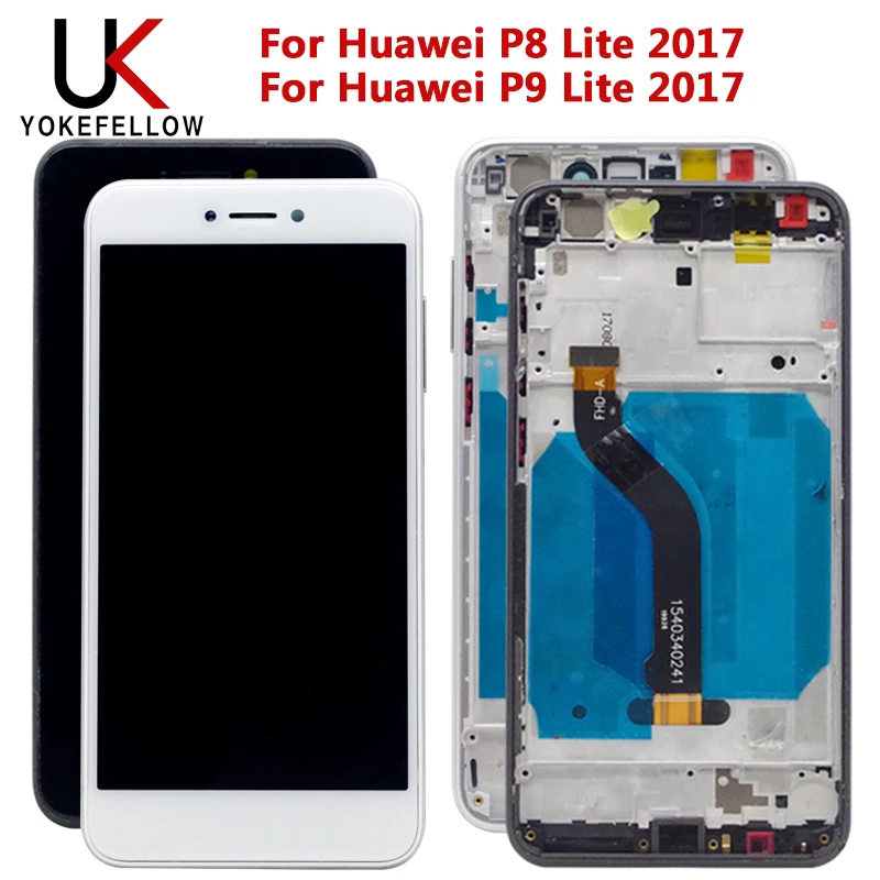 High Quality LCD+Frame For HUAWEI P8 Lite 2017 Lcd Display Screen Replacement For Huawei P9 Lite 2017 LCD SCreen PRA-LA1 PRA-LX1
High Quality LCD+Frame For HUAWEI P8 Lite 2017 Lcd Display Screen Replacement For Huawei P9 Lite 2017 LCD SCreen PRA-LA1 PRA-LX1