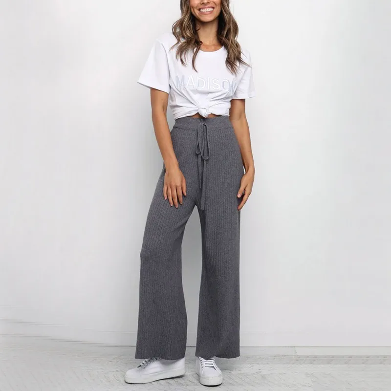 2020 Ladies Summer Casual Pants High Waist Straight Elastic Waist Hot Selling Casual Pants
2020 Ladies Summer Casual Pants High Waist Straight Elastic Waist Hot Selling Casual Pants