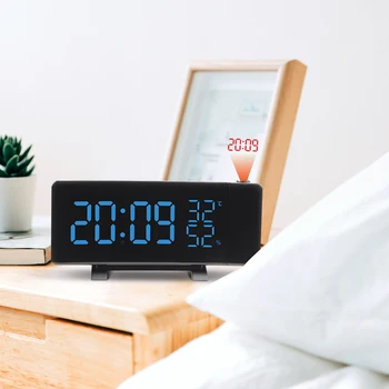 Hot Dual USB Operated 3-Color Curved LED Screen Radio Alarm Clock Dimmable Thermometer Hygrometer Clock Dual Alarms Snooze Funct
Hot Dual USB Operated 3-Color Curved LED Screen Radio Alarm Clock Dimmable Thermometer Hygrometer Clock Dual Alarms Snooze Funct