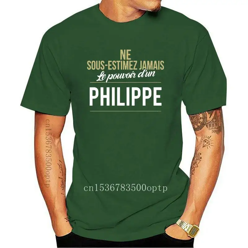 New Men T Shirt Philippe - Ne Sous-Estimez Jamais Women T-Shirt | Мужская одежда