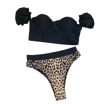 WOMAIL Lingerie Womens Leopard Print Underwear Set Splice Push-Up Pad Split Shoulder Panel Lingerie Set Lenceria Mujer 19Dec19 
WOMAIL Lingerie Womens Leopard Print Underwear Set Splice Push-Up Pad Split Shoulder Panel Lingerie Set Lenceria Mujer 19Dec19