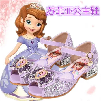 Disney girls summer new girls Sophia princess shoes children's high-heeled sandals little girl performing shoes
Disney girls summer new girls Sophia princess shoes children's high-heeled sandals little girl performing shoes