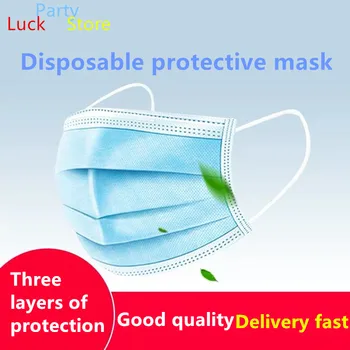 50 pcs/Bag Disposable Mask 3 Layer Non-woven Disposable Surgical Mask Thickened Protective Face Mask
50 pcs/Bag Disposable Mask 3 Layer Non-woven Disposable Surgical Mask Thickened Protective Face Mask