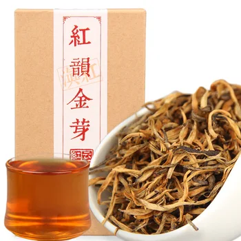 

70g 2019 Year Chinese Yunnan Fengqing Dianhong Kung Fu Hong Tea Quality Gold Bud Kung Fu Black Cha Healthy Food Red Cha Gift