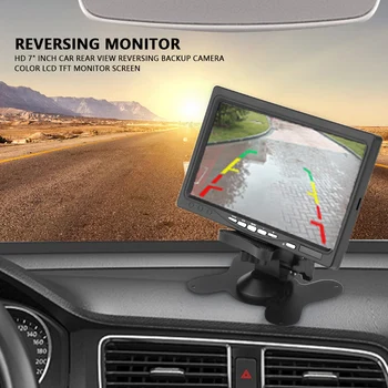 DC 12V / 24V HD 7" Inch Car Rear View Reversing Backup Color LCD TFT Monitor Screen with Remote Control
DC 12V / 24V HD 7" Inch Car Rear View Reversing Backup Color LCD TFT Monitor Screen with Remote Control