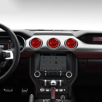 Carbon Fiber Air Outlet Sticker Red For Ford Mustang 2019-2015 Parts Waterproof Wear-resistant Car Interior Inner
Carbon Fiber Air Outlet Sticker Red For Ford Mustang 2019-2015 Parts Waterproof Wear-resistant Car Interior Inner