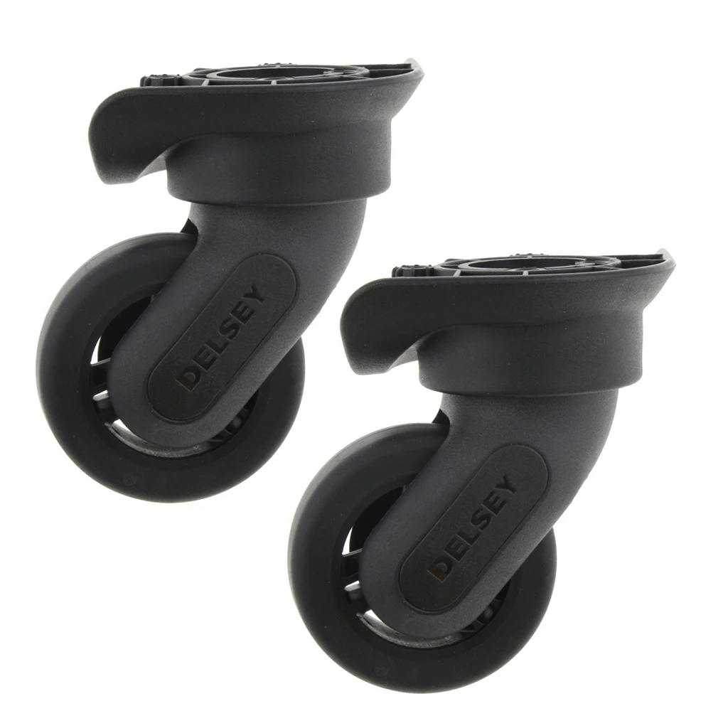 1 Pair Luggage Wheels Replacement Universal Trolley Fixed Casters - Flexible and High Quality ( A84 ) 1 Pair Luggage Wheels Replacement Universal Trolley Fixed Casters - Flexible and High Quality ( A84 )
