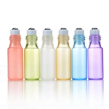 600pcs Lovely Refillable Pearl Color 5ml Roll on Glass Bottle for Essential Oil - Empty Bottles Metal Ball Gold Lid for Travel
600pcs Lovely Refillable Pearl Color 5ml Roll on Glass Bottle for Essential Oil - Empty Bottles Metal Ball Gold Lid for Travel