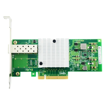 10Gb PCI-E NIC Network Card 82599EN Chipset for Intel X520-DA1 Converged Network Adapter(NIC) Single SFP + Port, PCI Express Eth
10Gb PCI-E NIC Network Card 82599EN Chipset for Intel X520-DA1 Converged Network Adapter(NIC) Single SFP + Port, PCI Express Eth