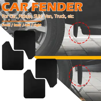 4pcs/set Universal Car SUV Pickup Mud Flaps Plastics Rigidity Sprayability Classic Mudguards Front Rear Splash Guards
4pcs/set Universal Car SUV Pickup Mud Flaps Plastics Rigidity Sprayability Classic Mudguards Front Rear Splash Guards